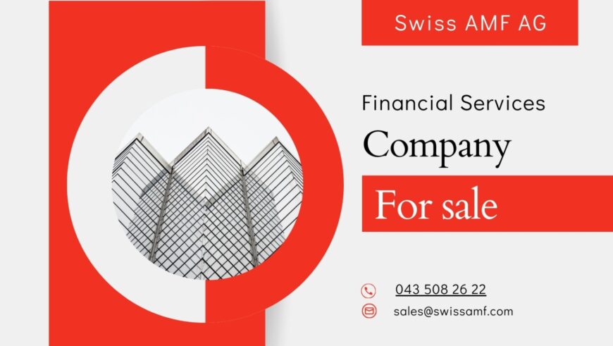 Swiss Financial Services Company for sale
